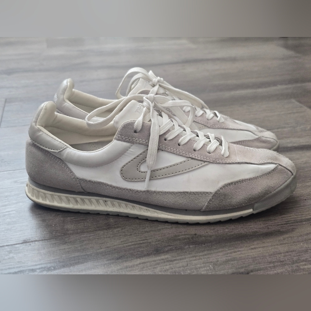 Tretorn Rawlins 2.0 Sneakers Womens Size 10 White Grey Athletic Athleisure